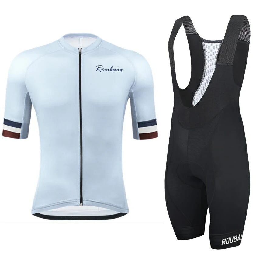 

Roubaix cycling kit 2019 Summer Pro team racing RBX short sleeve Jersey and Bib Shorts sets Road bike and MTB Riding bike suits