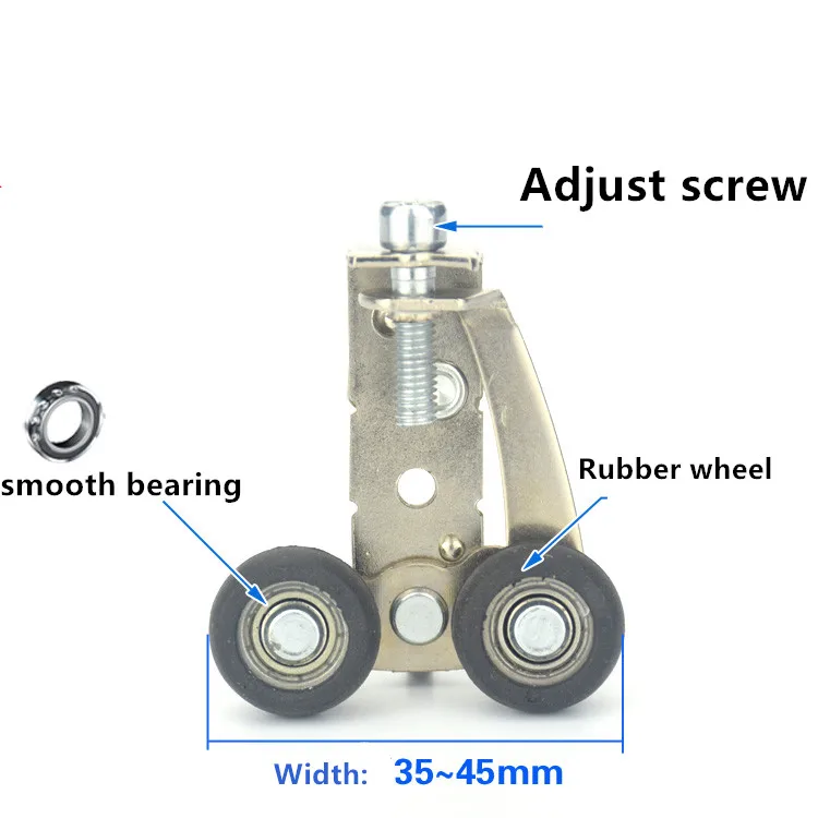 2 шт шкаф раздвижные двери окна регулируемый верхний ролик колеса 35-45 мм расстояние шкаф раздвижные двери верхний шкив колеса
