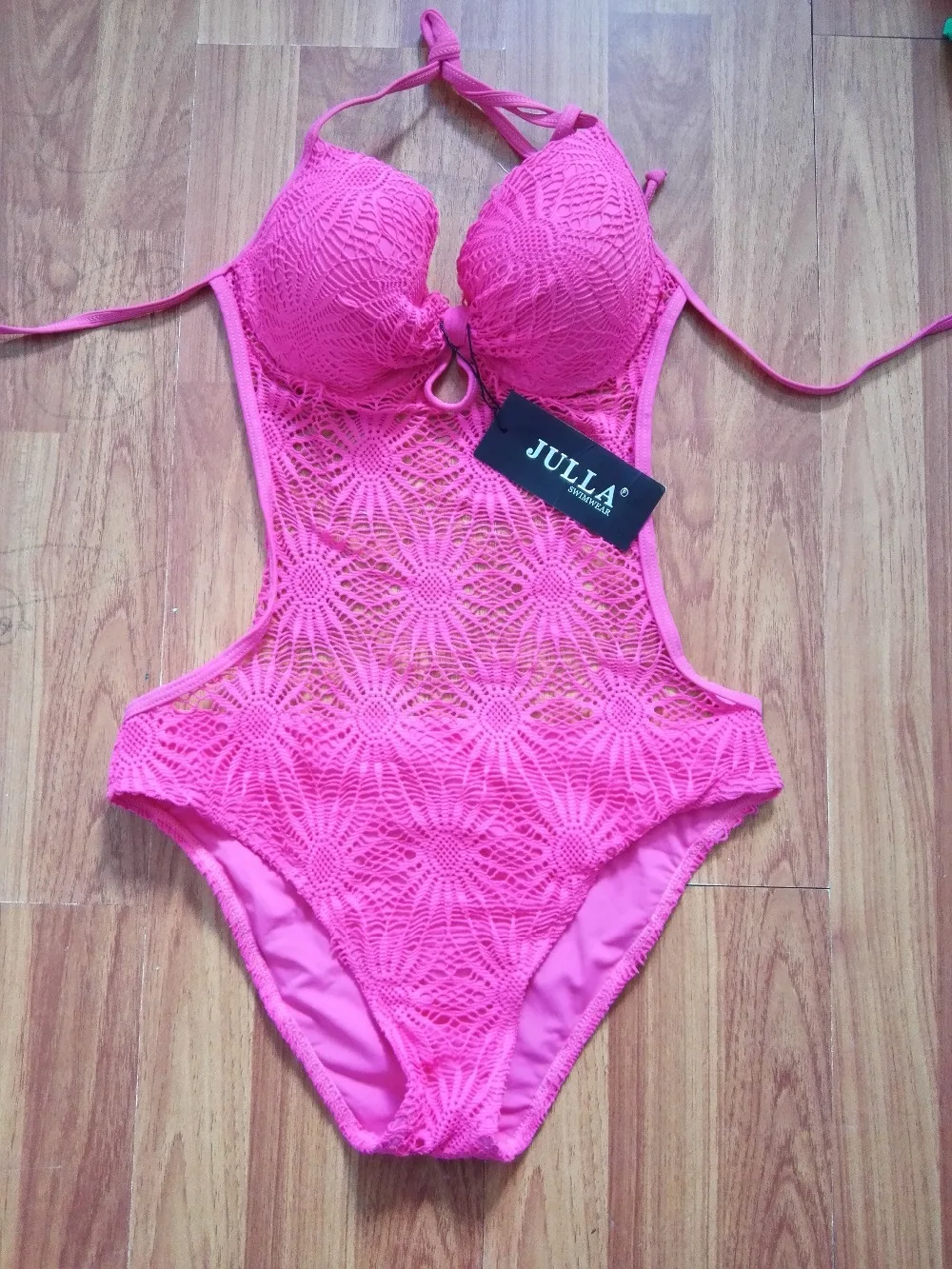 2017 cheap beaut new sexy padded one piece womens girls push up padded