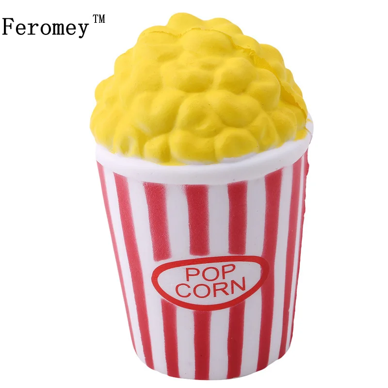 Funny Creative font b Toys b font Squeeze Popcorn Cup Squishy Slow Rising Decompression Easter font