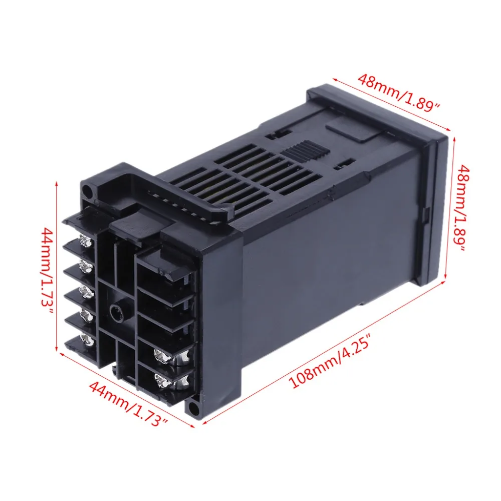 PID цифровой регулятор температуры REX-C100(м) от 0 до 400 градусов Цельсия K Тип релейный выход тестовые инструменты