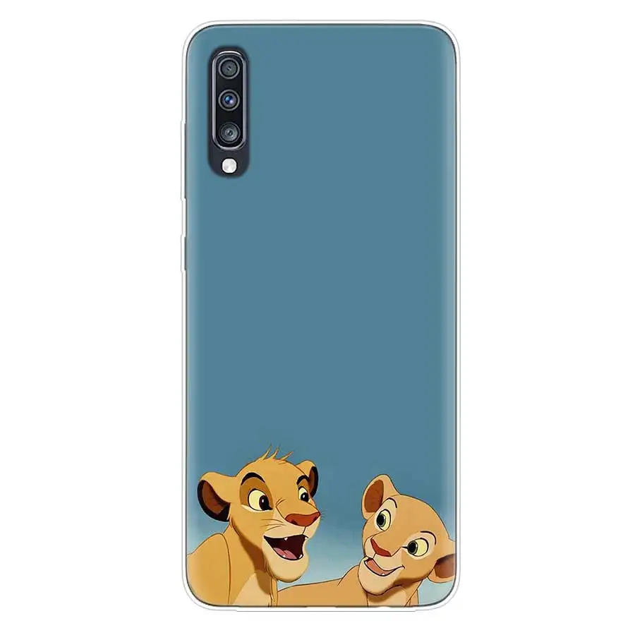 Король Лев Симба мягкий TPU чехол для samsung Galaxy S10 рlus lite S10E A70 A50 A30 M40 M30 M20 A60 A40 A20 A10 M10 A20E крышка