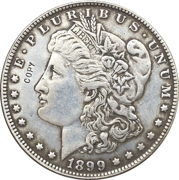 Копия монеты доллара США Моргана 1899 S|coin free|coining medicinecoin old |