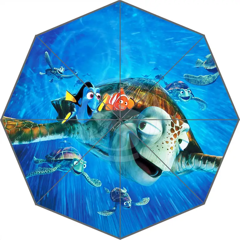 NEW Custom finding nemo cartoons movie Fashionable Portable Triple