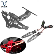 Универсальный держатель номерного знака мотоцикла для Ducati MONSTER M797 797 750 M900 Monster Dark HYPERMOTARD 821 939