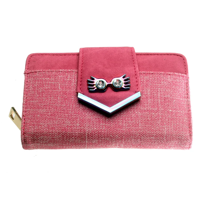  Luna Glasses Wallet Women Pink Purse DFT-6738