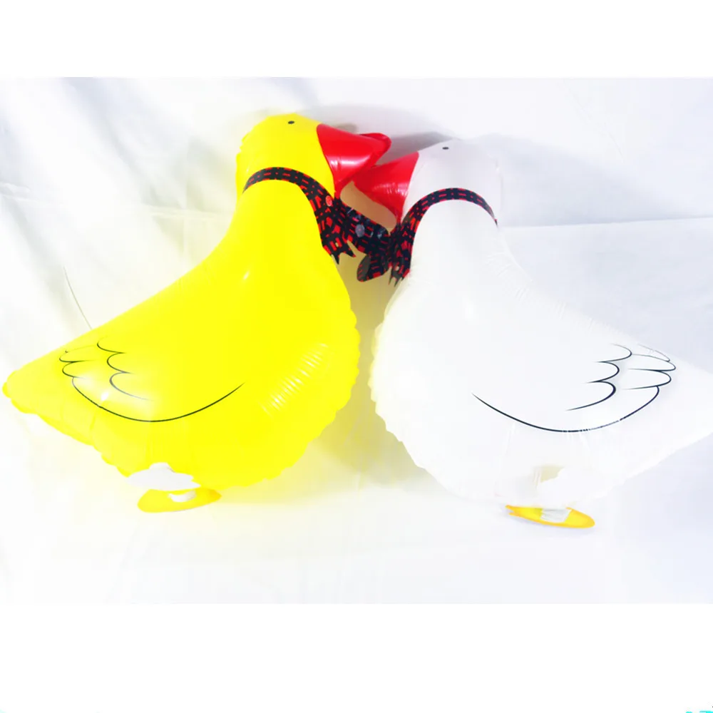 

New 2pcs cartoon duck walking balloon birthday wedding party decoration puppy children bionic inflatable toy