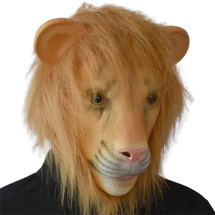 Latex Full Head Animals Horses Zebra Unicorn Carnival Fancy Dress Carnival Masks