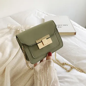 

Women Bag Fashion Shoulder Versatile Chain Messenger Small Square bolso mujer sac a main femme de marque soldes torebki damskie