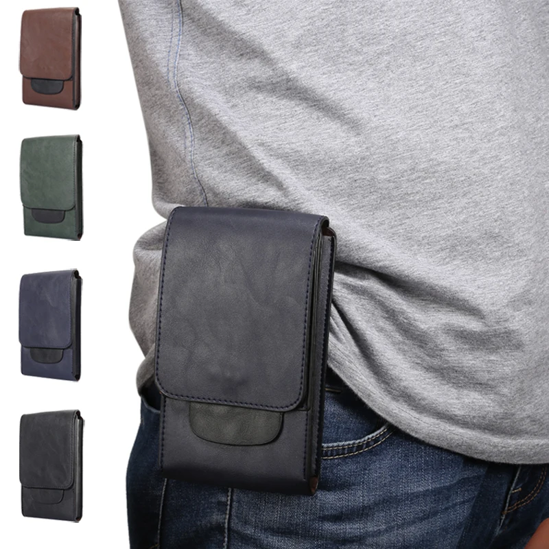 Custodia Per Cellulare Pu Hook Loop Belt Custodia Per Sony Xperia Xz2/Xz2 Premium/L2/Xa2 Ultra/R1(Plus)/Xa1 Plus/Xz1/Xzs/Xz Premium