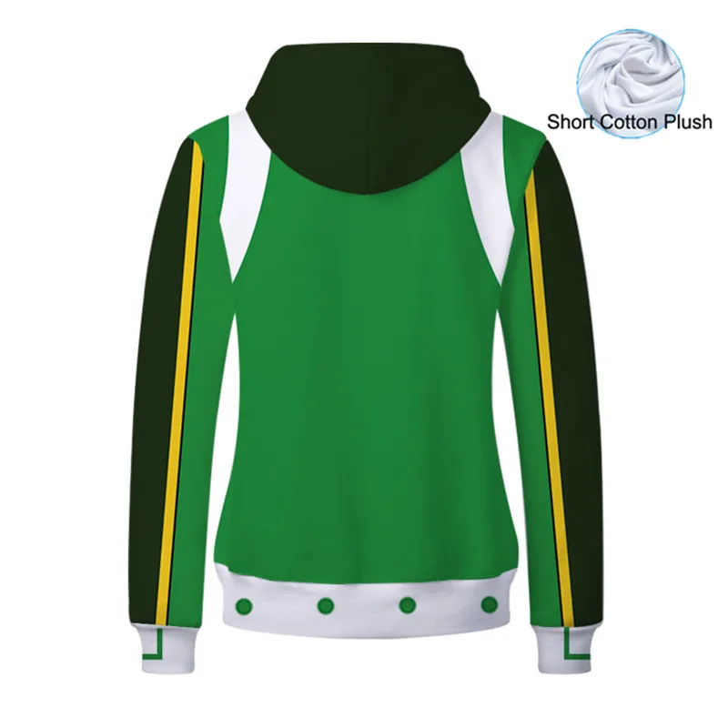 2019 Unisex Cotton Hooded Sweatshirt My Hero Academia Uniform 3D Hoodies Cute Boku No Hero Academia Cosplay Costume Hoodies