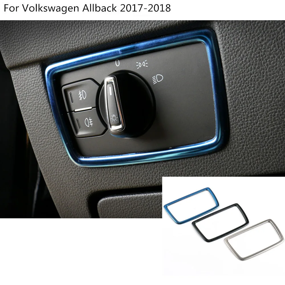 

Car Front Head Fog Light Switch Button Trim Frame For VW Volkswagen Passat B8 Sedan Variant Alltrack 2015 2016 2017 2018 2019