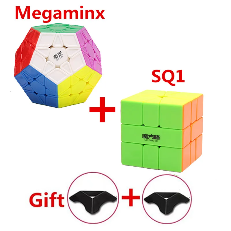 Профессиональный магический скоростной куб, зеркальный куб, развивающие Обучающие игрушки Megaminx SQ1 3X3X3, куб для детей, скоростной магический куб - Цвет: MegSQL
