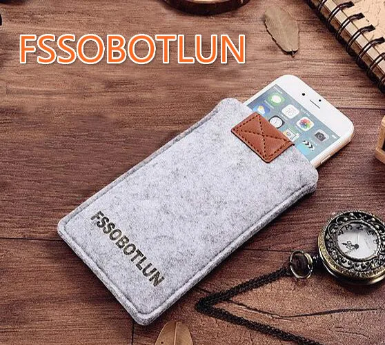 Фетровая сумка FSSOBOTLUN ручной работы для Samsung Galaxy J7 Neo (Nxt) | Мобильные телефоны и