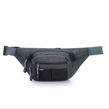 

Casual Women Men Waterproof Nylon Sling Chest Phone Bag Fanny Pack Sports Waist Pack Travel Belt Bum Bag