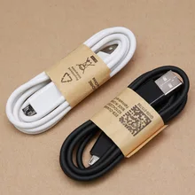 1M White&Black Micro USB Data Sync Charger Cable Cord wire for Samsung Galaxy S7 S6 Edge Note 2 4 5 LG HTC Meizu Android Phone