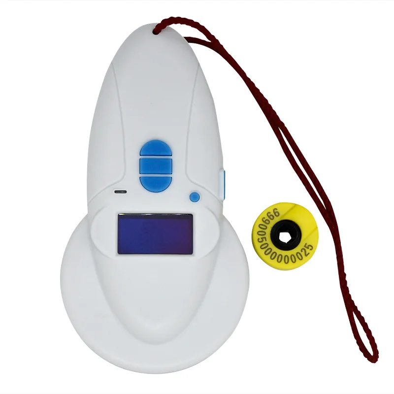 Bluetooth чип для сканера скидочная Цена Поддержка FDX A B EM4102 HDX rfid ручной считыватель + 2