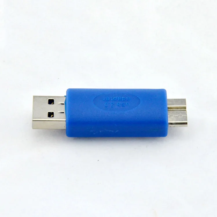 USB тип A штекер к usb3.0 Micro B 10 контактный Штекерный разъем адаптера|Кабели для