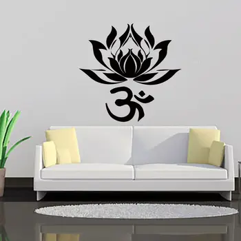 

Wall Decals Lotus Flowers Decal Vinyl Sticker Bedroom Decor Home Lotus Art
