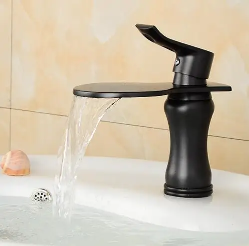 Deck mounted single handle taps bathroom hot and cold water sink faucets bath basin faucet mixe washbasin tap