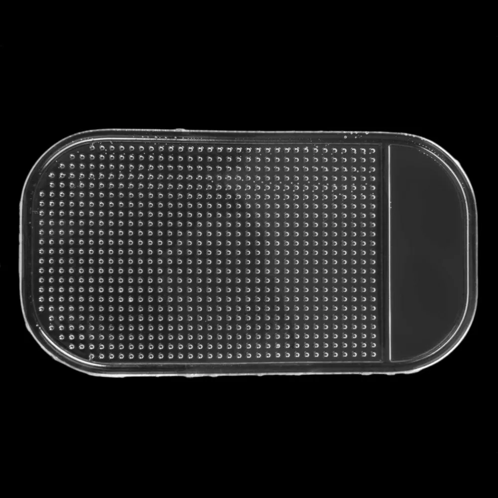 Черный автомобильный коврик накладка силиконовый Автомобильный Ковер многоразовый клейкий коврик Magic анти-скольжения, проданы нащего завода для Телефон Ipod MP4