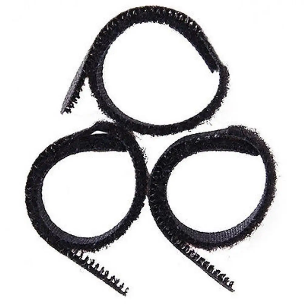 100 шт Velcros клей черный многоразовый магический кран самоклеющийся крюк петля кабельные стяжки аккуратные Ремни Аксессуары для шитья одежды