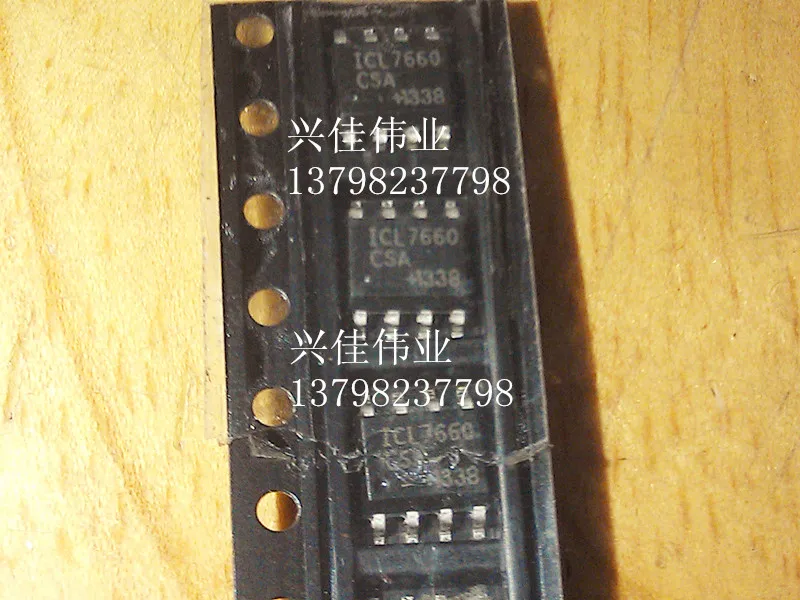 10PCS New original authentic ICL7660CSA ICL7660 SOP-8 voltage converter chip | Электронные компоненты и