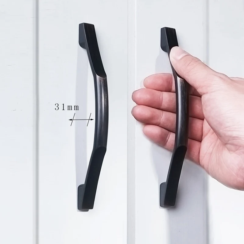

Cabinet Handle Nordic Cabinet Door Drawer Light Luxury Modern Small Handle Simple Wardrobe Door Handle Silver
