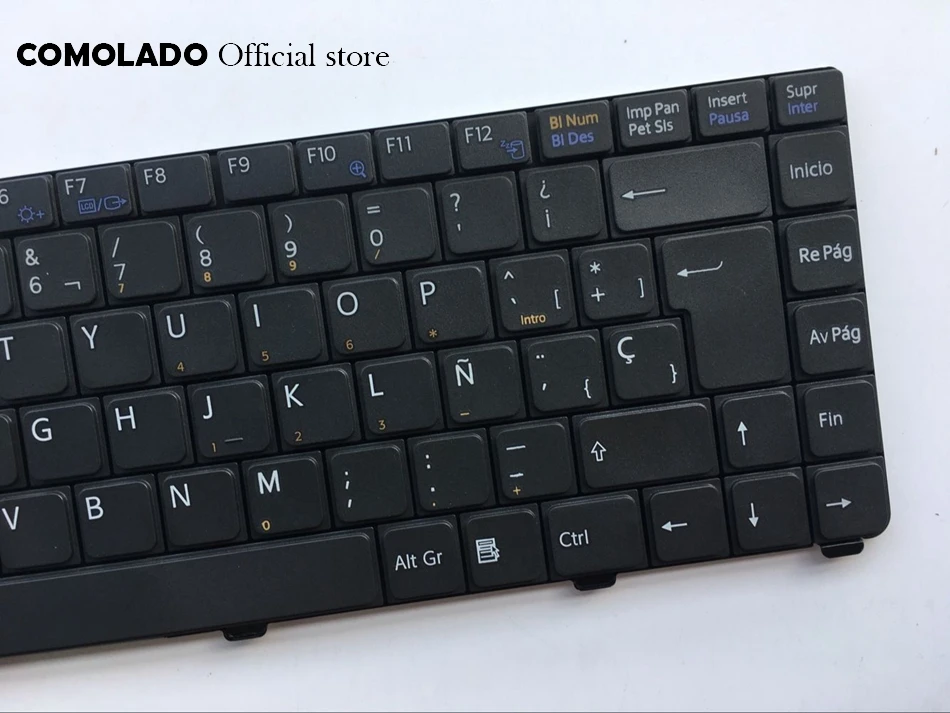 SP Spanish Keyboard for SONY VAIO VGN-C black Laptop Keyboard SP Layout (2)