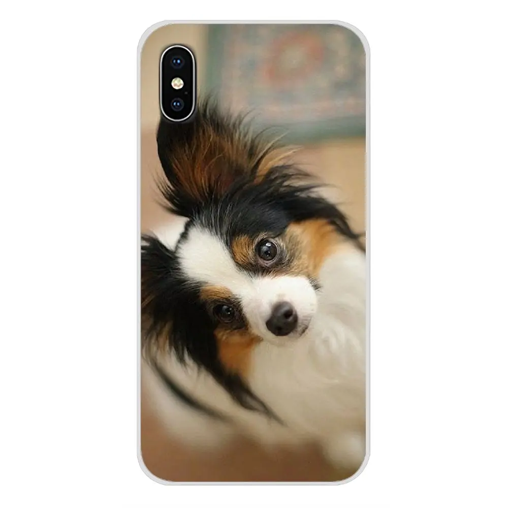 Аксессуары для телефона Papillon Puppy dog чехол Xiaomi Mi4 Mi5 Mi5S Mi6 Mi A1 A2 5X 6X 8 9 Lite SE Pro Max Mix 2 3