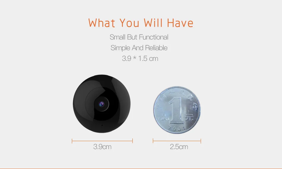 Volemer IP P2P Mini Camera Full HD 1080P Infrared Night Version Monitor Concealed DV Camera Magnetic Clip Wifi Flexible Camera (13)