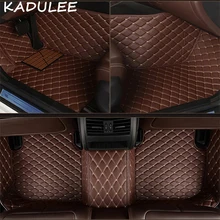 KADULEE автомобильные коврики из искусственной кожи для Mini COUNTRYMAN COUPE PACEMAN CLUBMAN CABRIO ROADSTER автомобильные аксессуары автомобильный коврик для ног