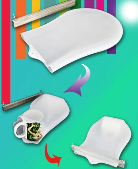 

Transfer printing bag Universal rubber silicone for 3d vacuum machine for sublimation phone case, cup, mug, bottle printing 2pcs