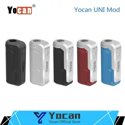 Оригинальный YOCAN UNI Mod 650 мАч подходит для всех бак КБР комплект сборка-в батарее режим подогрева с регулируемой высотой электронная