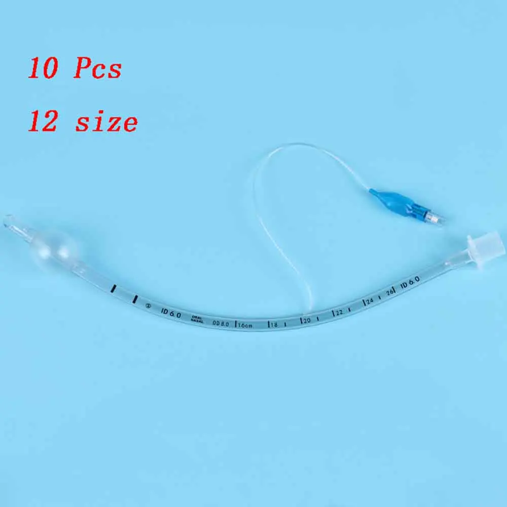 

10 pcs Disposable PVC cuff Endotracheal intubation endotracheal tube for artificial airway establishment