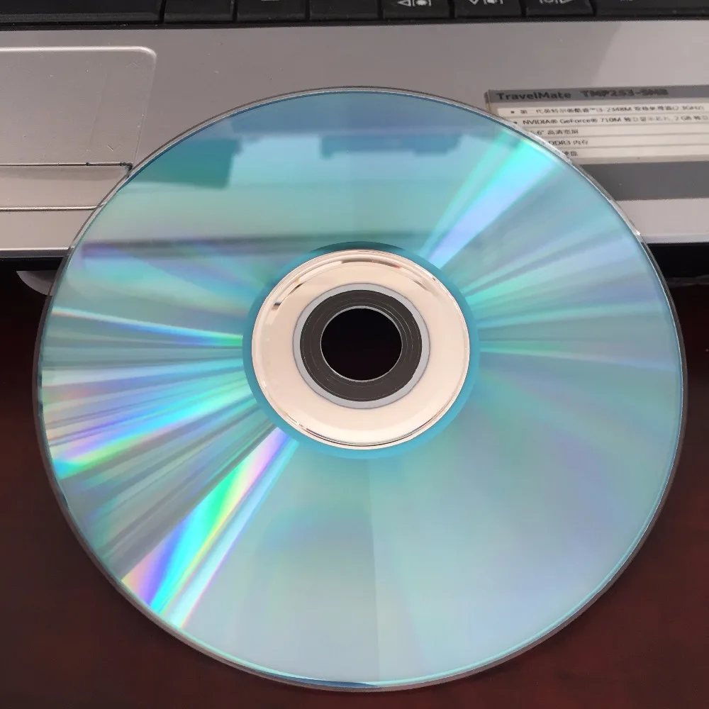 25 дисков Аутентичный класс A 52x700 MB для печати CD-R синий диск