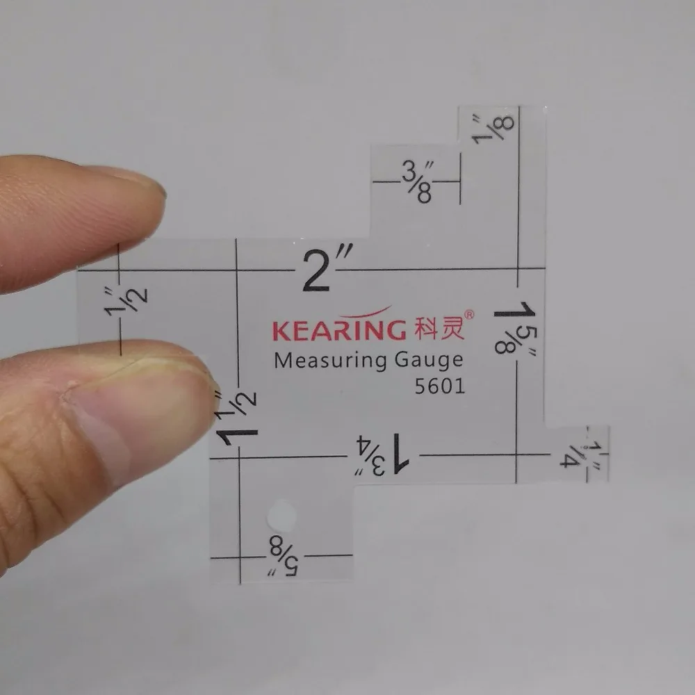 Лоскутная линейка измерения толщина ткани ткань ручной работы дизайн линейка в дюймах#5601