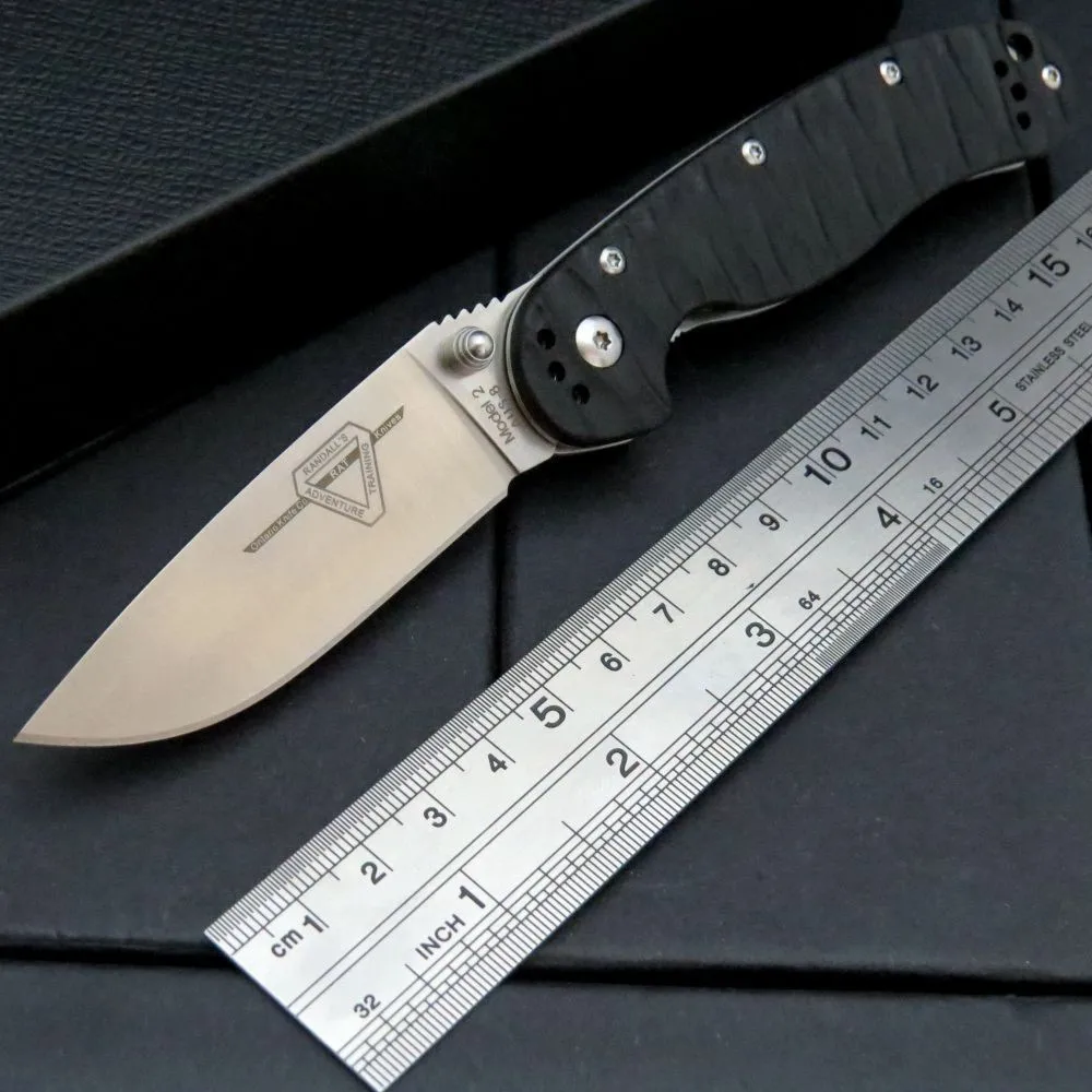 Brave Fighter RAT Model 2 Folding Blade Knife AUS-8 Blade G10 Handle Pocket Tcatical Knives Hunting Survival Rescue EDC Tool