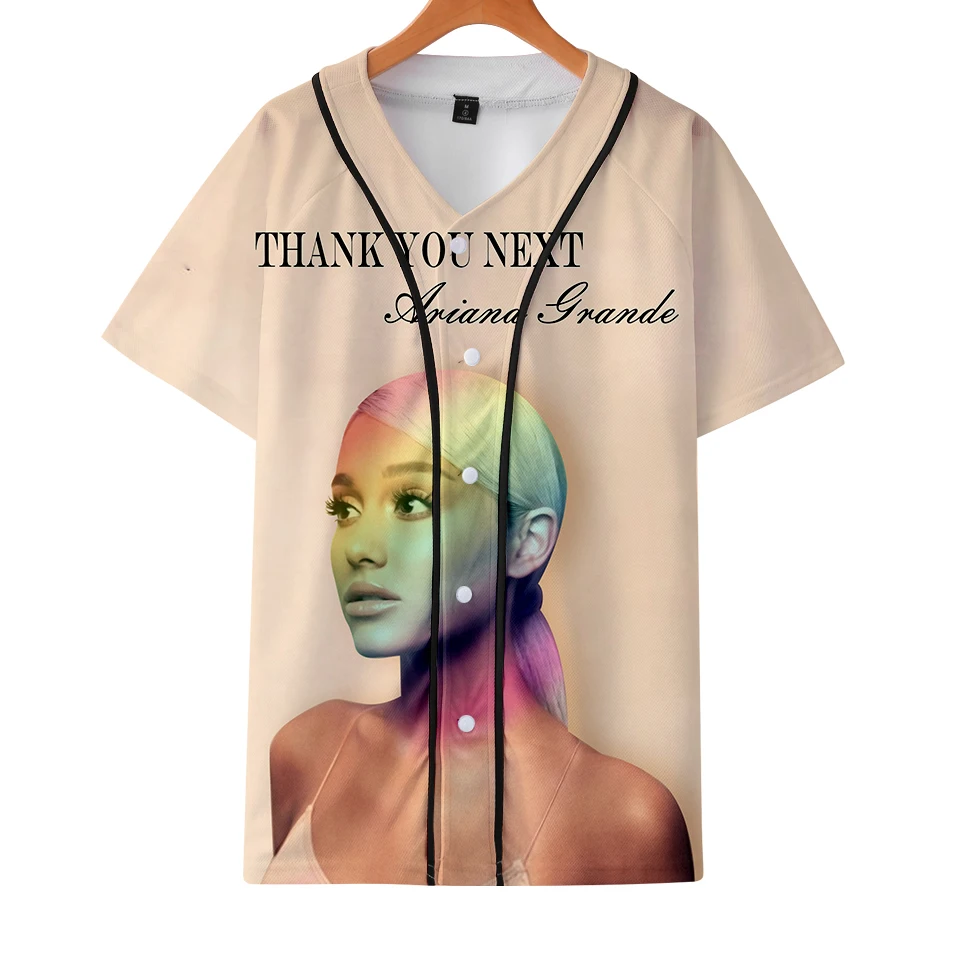 Ariana Grande 3D бейсбольная Толстовка Harajuku бейсбольные куртки мужская одежда свитшот с