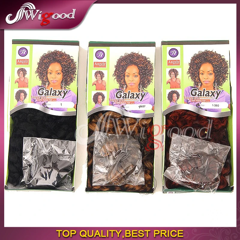 Angels Hair Synthetic Curly Weaves Tangle Free Flame Retardant