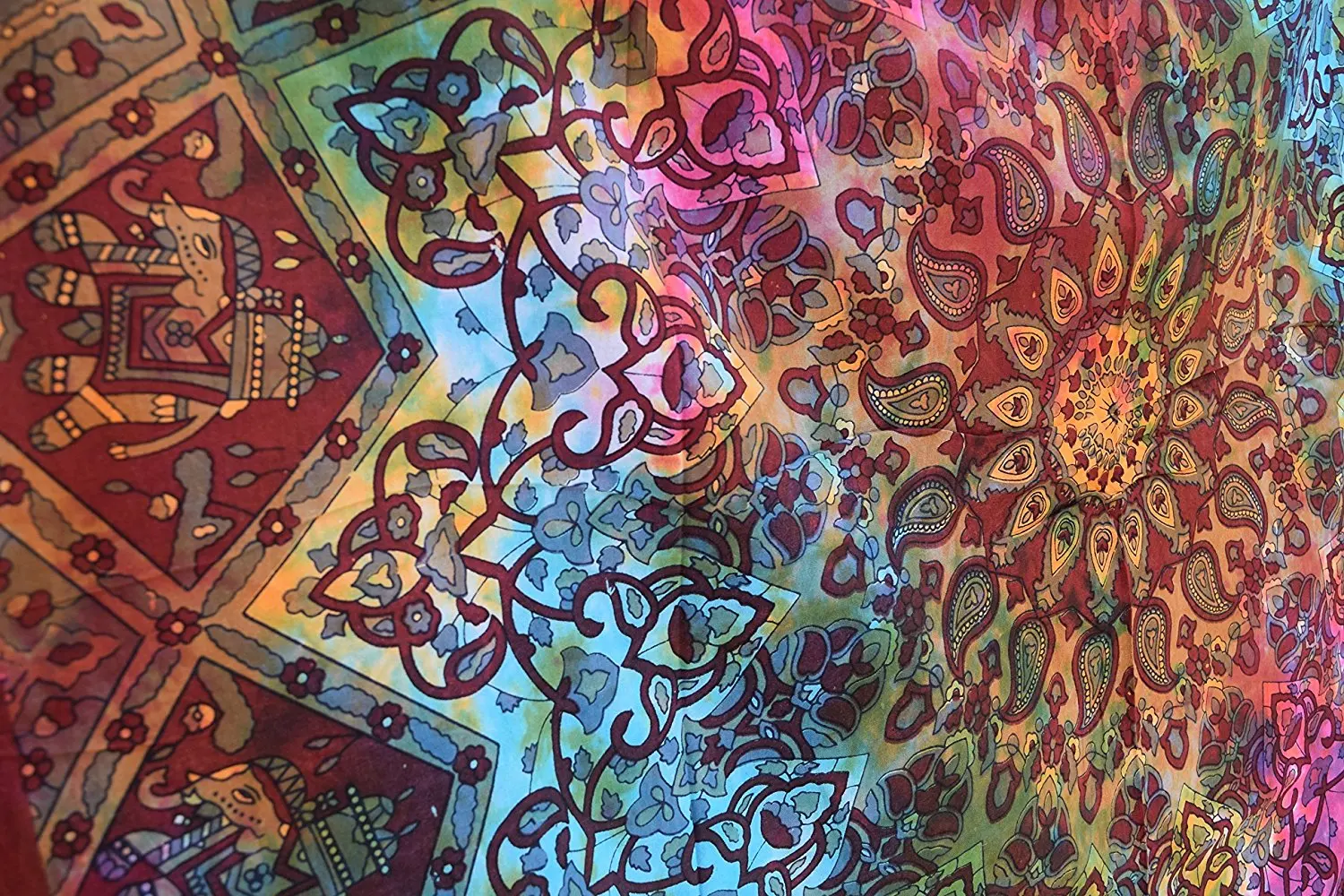 Тайе краситель хиппи калейдоскопическая звезда богемский Psychedelic гобелен