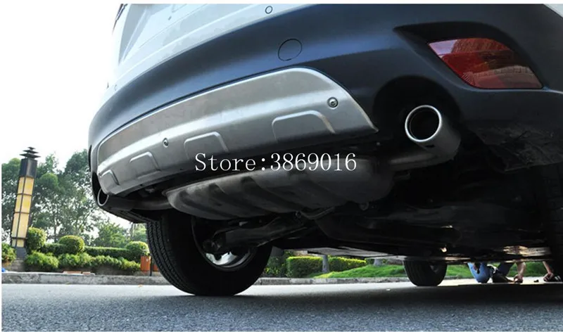 Защита переднего и заднего бампера из нержавеющей стали для Mazda CX-5 CX5 2013