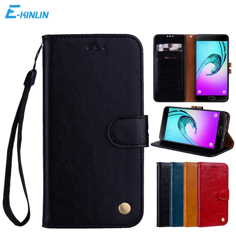 

Flip Leather Cover For Samsung Galaxy Note 10 5G 9 8 S10e S10 S9 S8 S7 Edge A9 A8 A7 A6 Plus 2018 A5 A3 2017 Wallet Phone Case