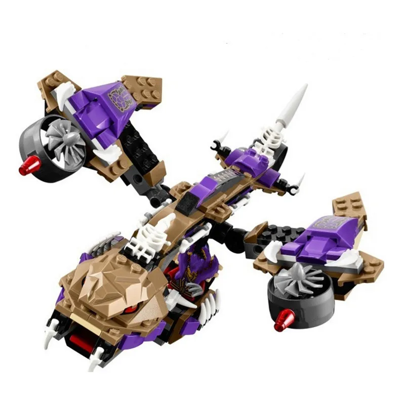 

310pcs 10321 Condrai Copter Attack Ninja Masters of Spinjitzu Ninja Building Block Boy Toys for Children Compatible With lepin