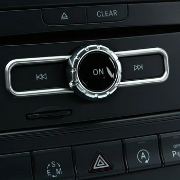 

Car Central control CD Switch Sequin Trim For Mercedes Benz CLA GLA B Class A180 W176 E GLE Class 2015 2016 2017 Accessory