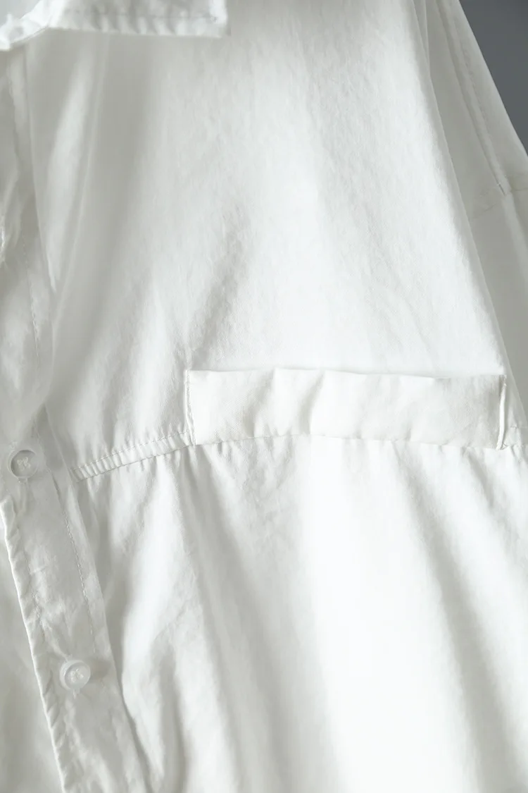 Новая женская блузка с отложным воротником и длинным рукавом, Женские топы и блузки, женские белые рубашки, Blusas Roupa, женская одежда, топы