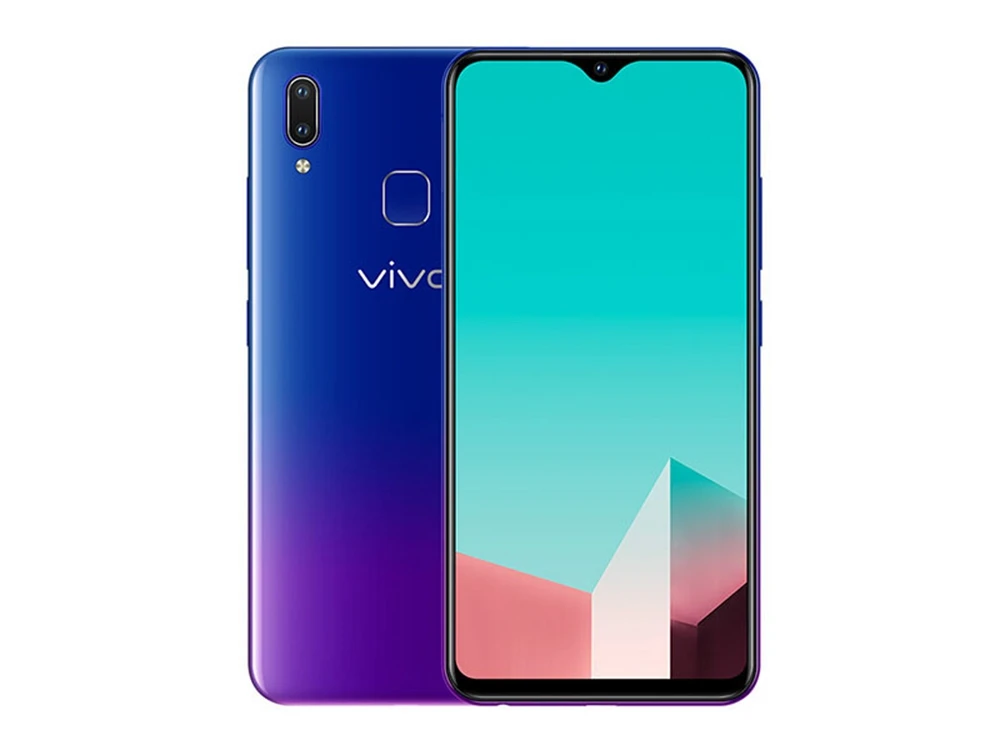 Мобильный телефон vivo U1, 6,2 дюймов, экран, 4 Гб ОЗУ, 64 Гб ПЗУ, Восьмиядерный процессор Snapdragon439, Android 8,1, 4030 мАч, сотовый телефон с большим аккумулятором