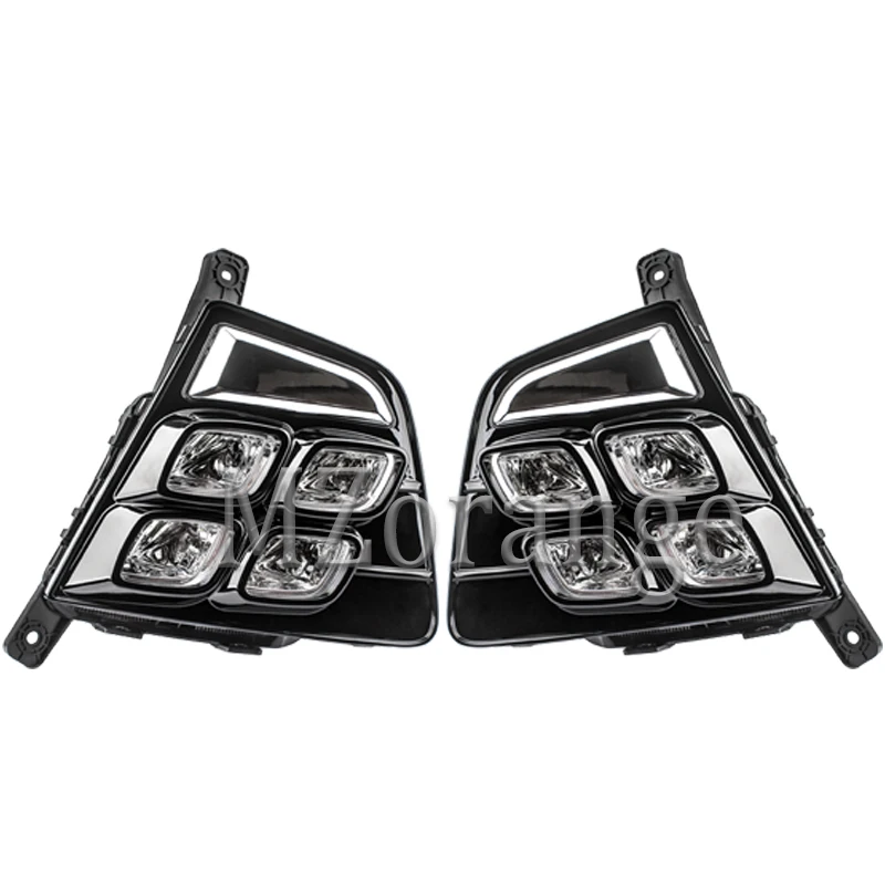  for Hyundai IX25 Creta 2014 2015 2016 2PCS LED DRL Headlight Daytime Running Light Fog Lights Fog L - 33060727943