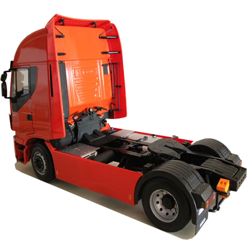 Редкий масштаб 1:12 Iveco Stralis модель грузовика повышенной проходимости прицепа