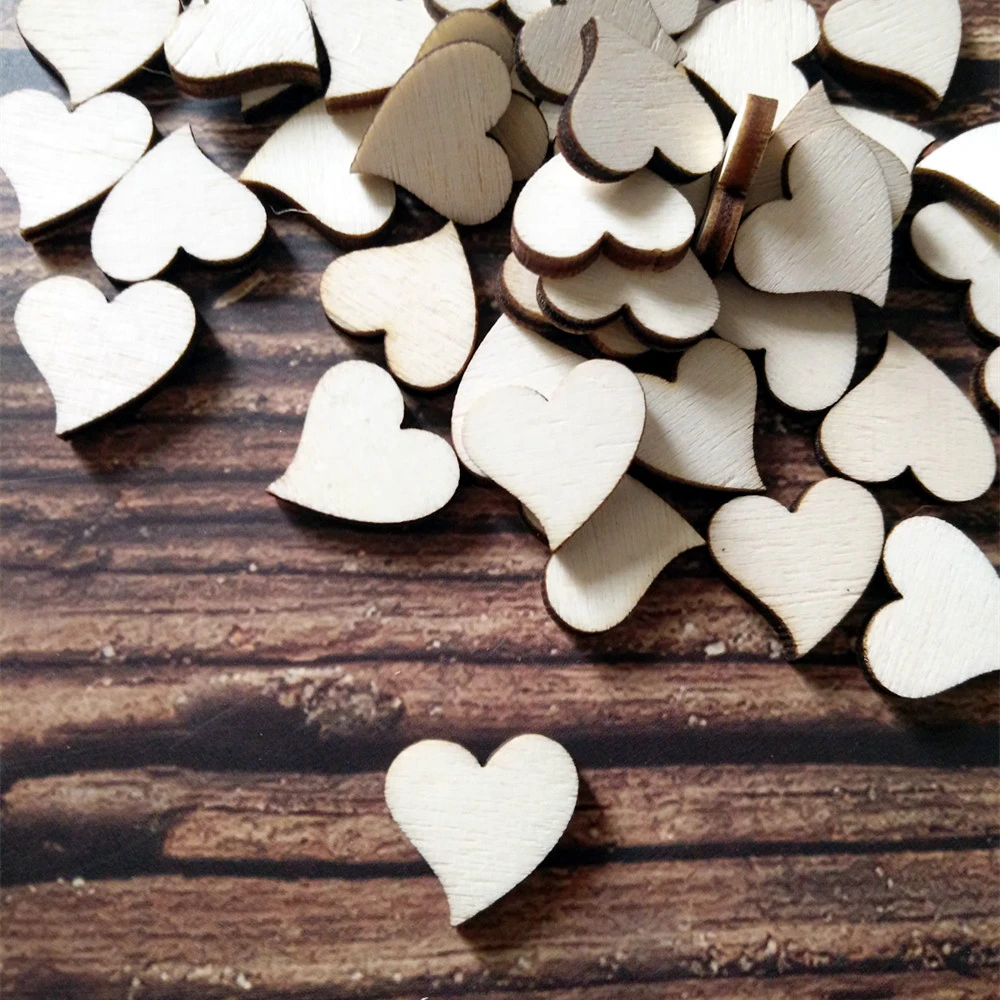 Corazon De Madera Para Decoracion De Boda Diy 50 Uds Decoracion De Confeti Para Mesa De Boda Corazones De Madera Amor Para Decorar Fiestas Artesanias Diy De Madera Aliexpress